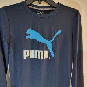 Boys Puma athletic long sleeve tshirt